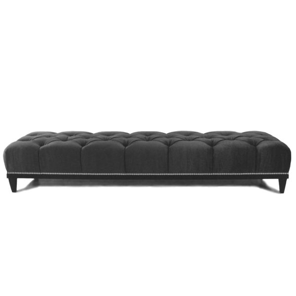 BEVERLY TUFTED BENCH
