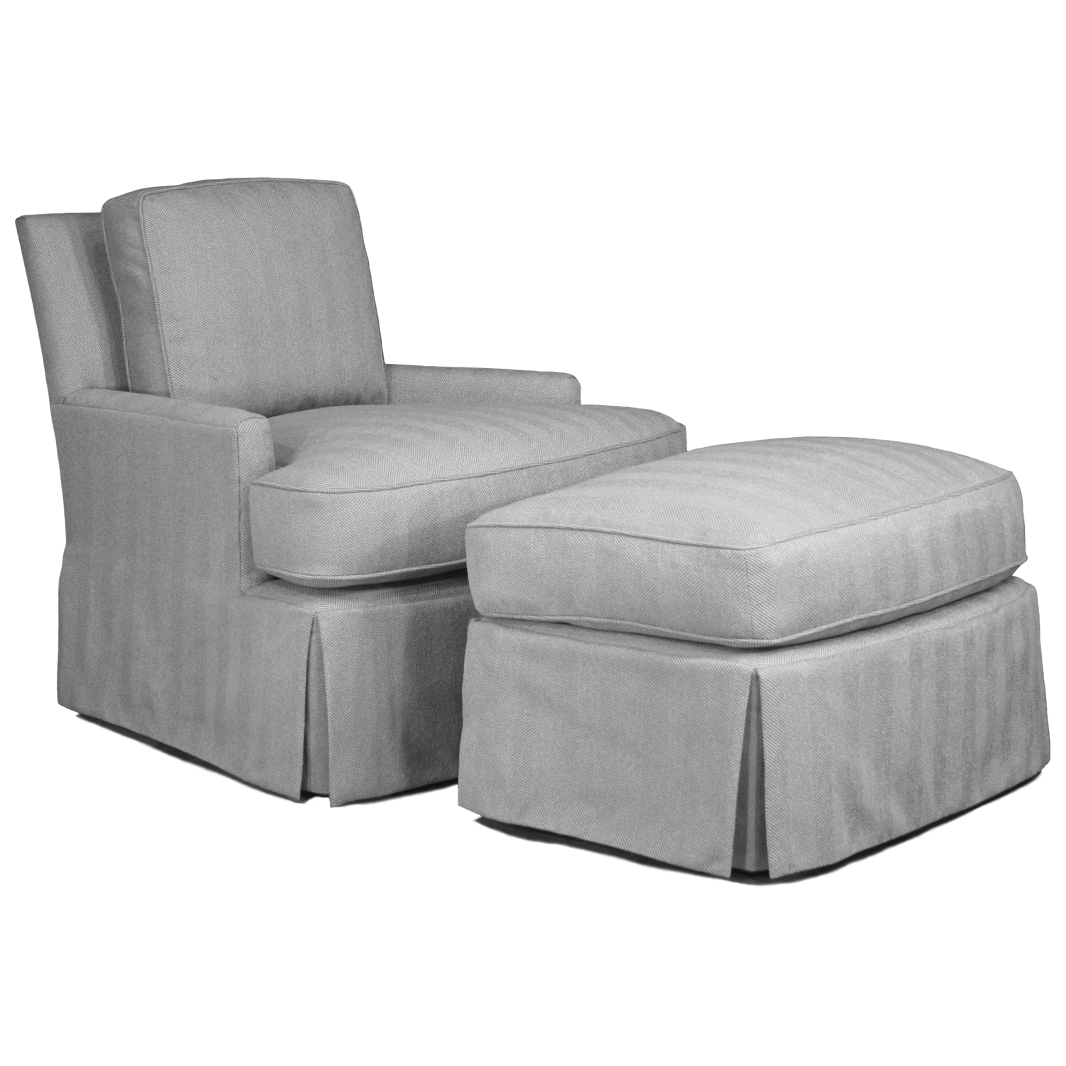 CORRIGAN CHAIR and OTTOMAN